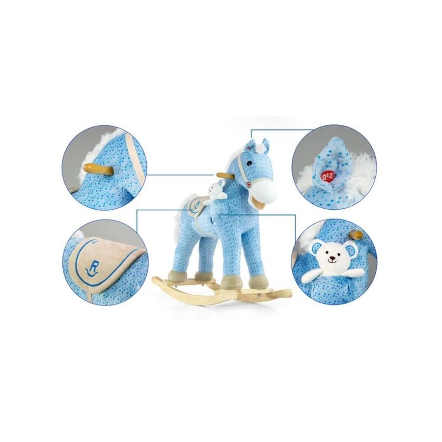 Milly Mally Houpací kůň Pony Gray Dot