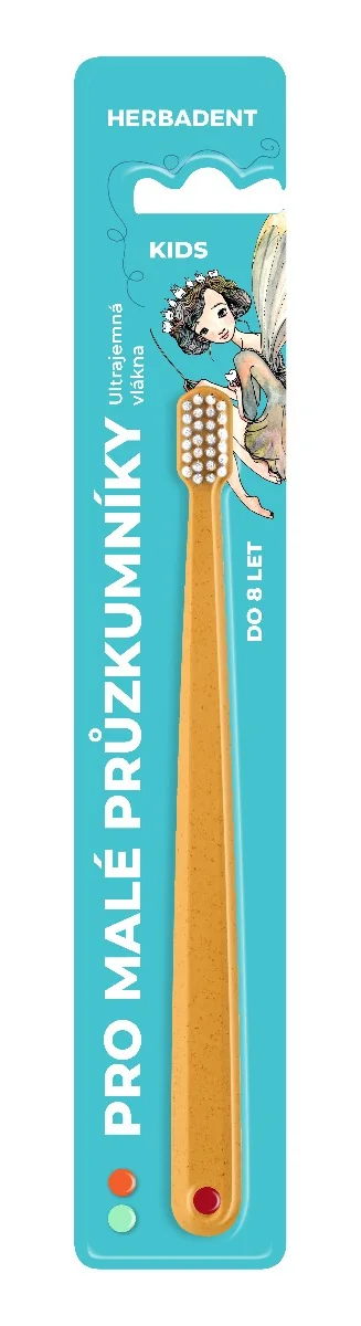 Herbadent KIDS dětský kartáček na zuby velmi jemný 1 ks