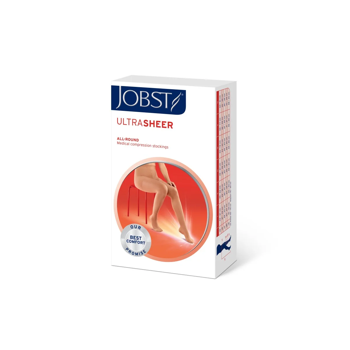 JOBST Ultra Sheer KT 1 Punčochové kalhoty bez špice vel. III 1 ks karamelové