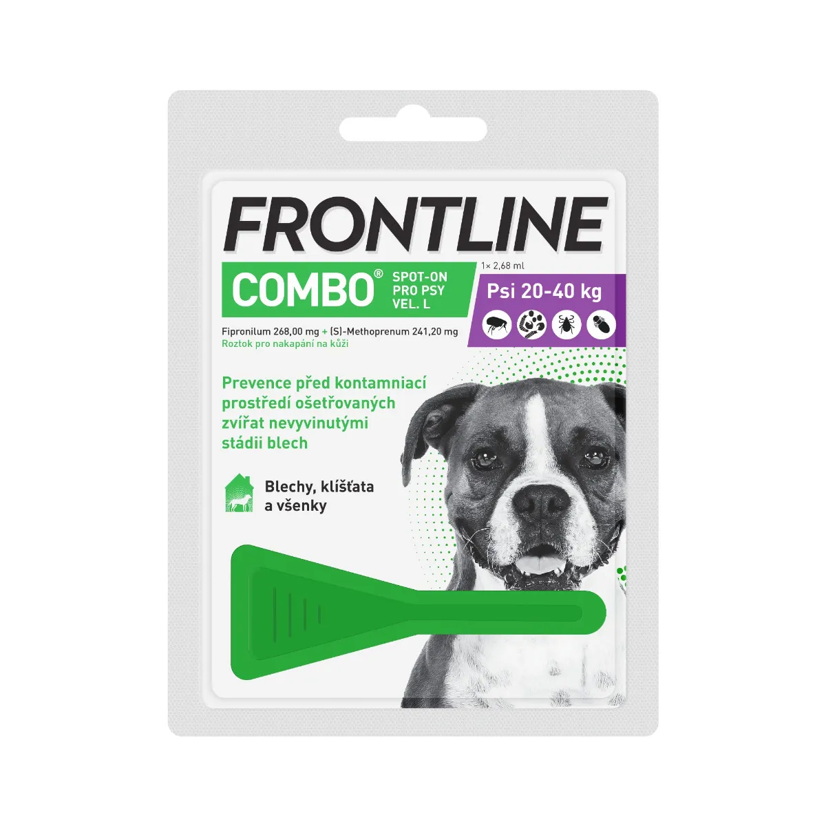 FRONTLINE COMBO pro psy 20-40 kg (L)
