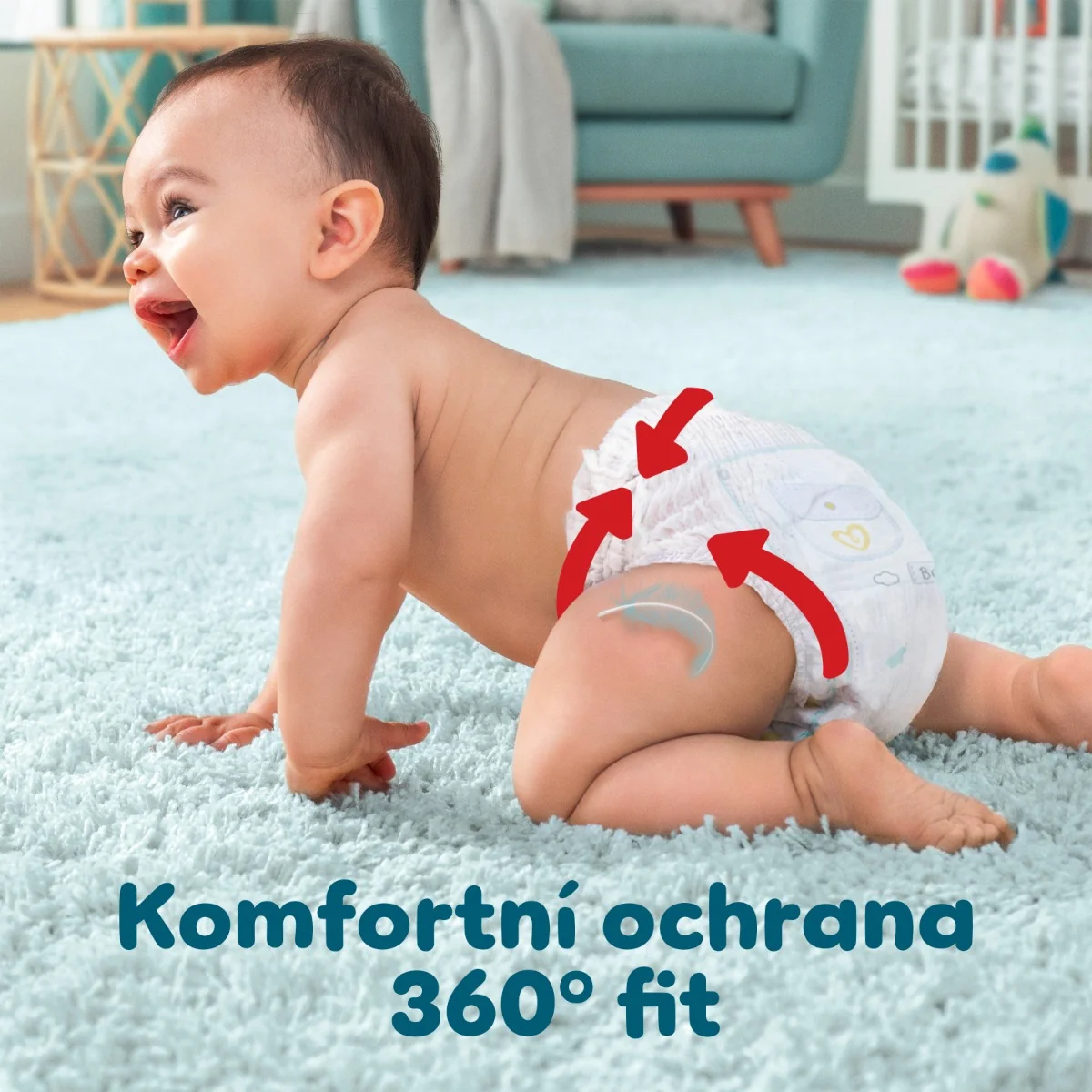 Pampers Premium Care Pants vel. 5 11-17 kg dětské plenkové kalhotky 102 ks