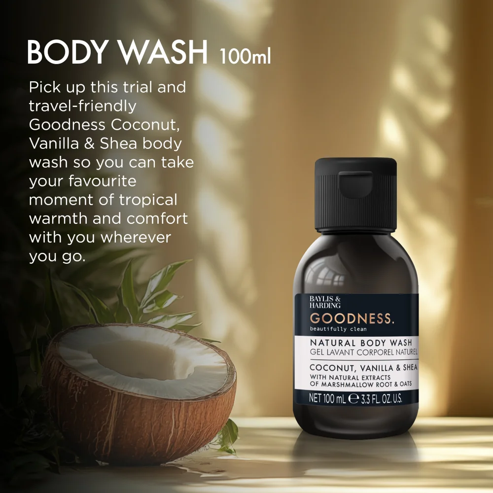 Baylis & Harding Goodness Tělové mýdlo Kokos, Vanilka & Shea 100 ml