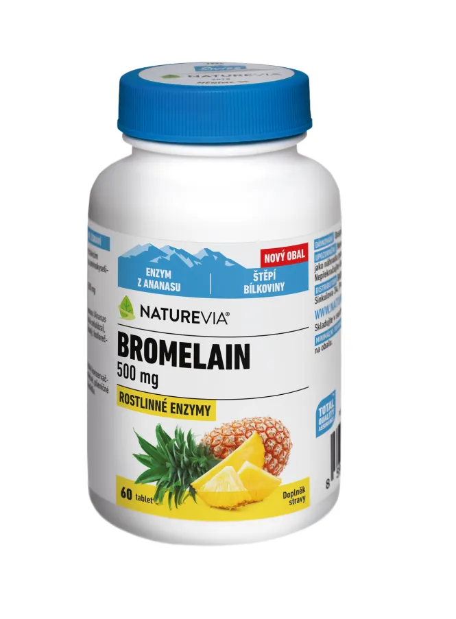 NatureVia Bromelain 500 mg 60 tablet