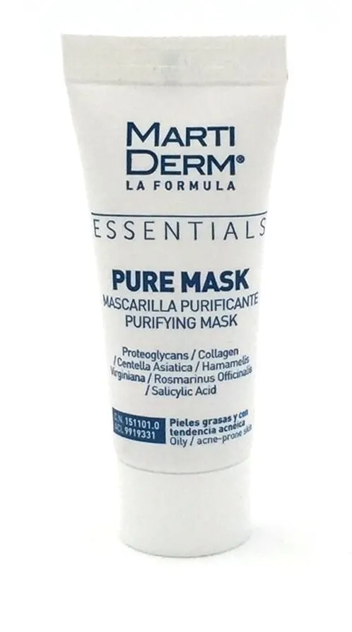 MARTIDERM Essentials Pure maska pro mastnou a aknózní pleť 75 ml