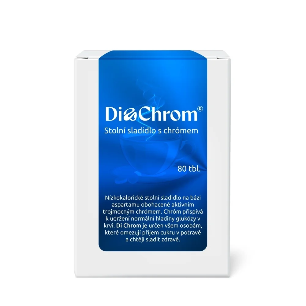 Di Chrom stolní sladidlo 80 tablet