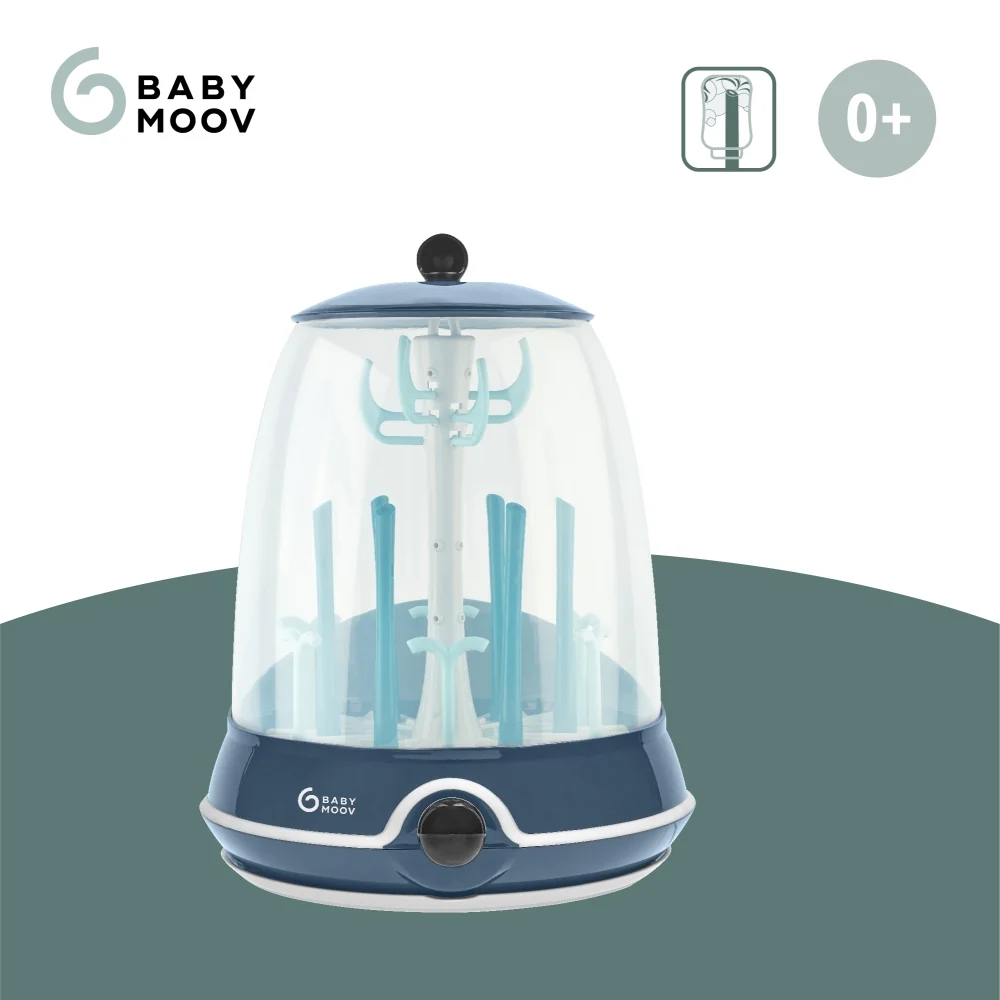 Babymoov Elektrický sterilizátor a sušička kojeneckých lahví Turbo+