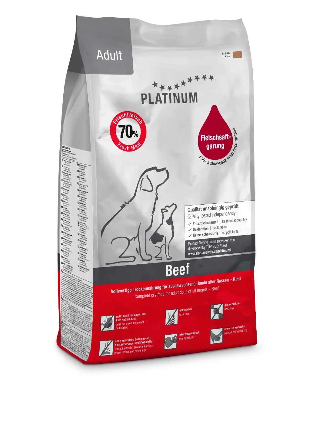 Platinum Adult Beef - Hovězí 5 kg