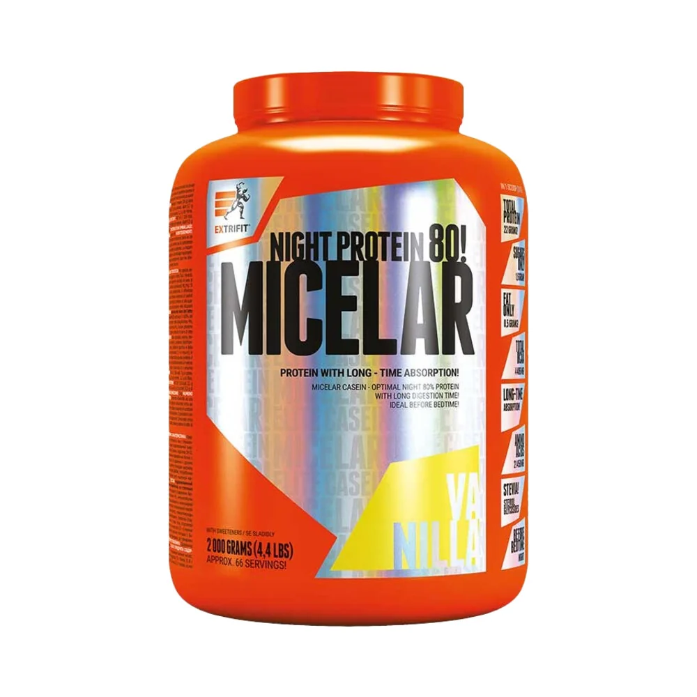 Extrifit Micelar Casein 2kg - vanilka