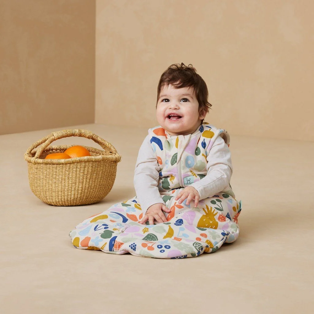 Ergopouch Vak na spaní organická bavlna Jersey Fruit Salad 8-24 m, 8-14 kg, 2,5 tog