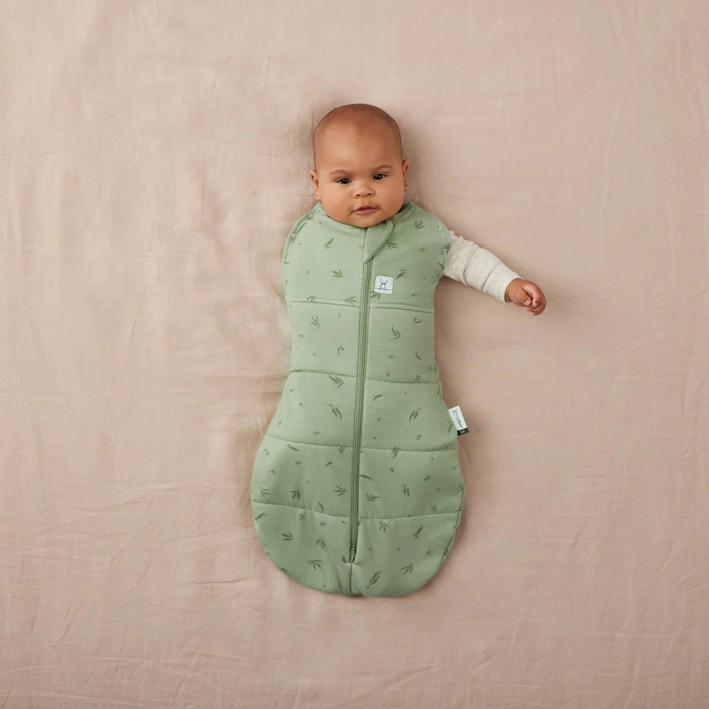 Ergopouch Zavinovačka a pytel na spaní 2v1 Cocoon Willow 0-3 m, 3-6 kg, 2,5 tog