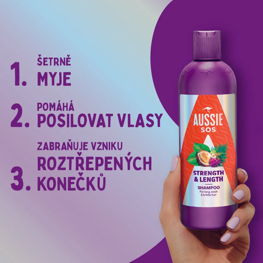 Aussie SOS Strength & Length šampon 300 ml