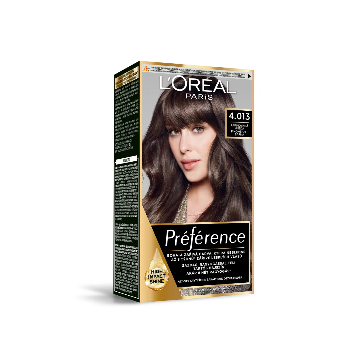 Loréal Paris Preference 4.013 rafinovaná hnědá
