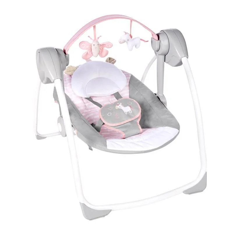 Ingenuity Houpačka s melodií Flora the Unicorn™ 0m+ do 9 kg