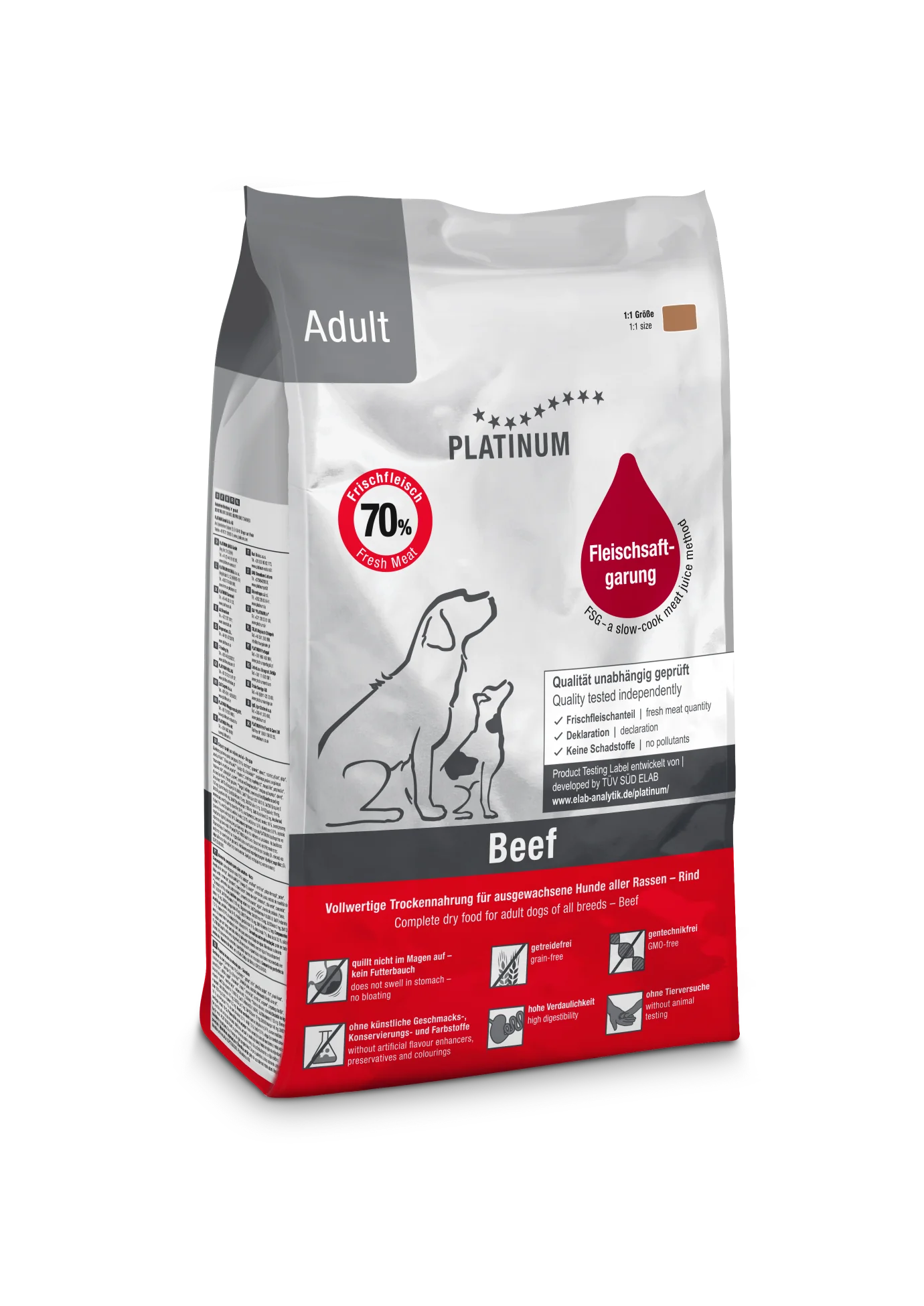 Platinum Adult Beef - Hovězí 1,5 kg