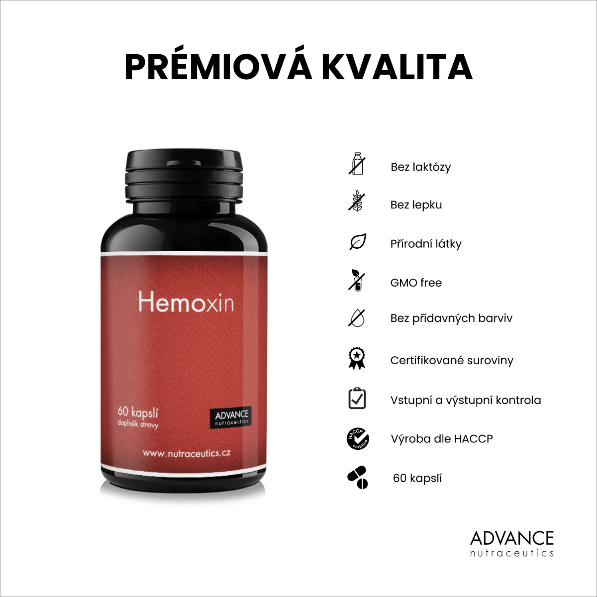 Advance Hemoxin 60 kapslí