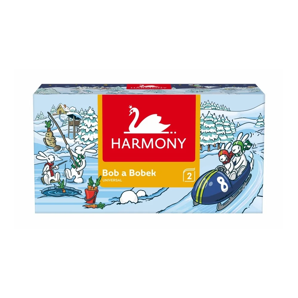 Harmony Bob a Bobek papírové ubrousky box 150 ks