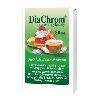 DiaChrom se steviolglykosidy 80 tablet