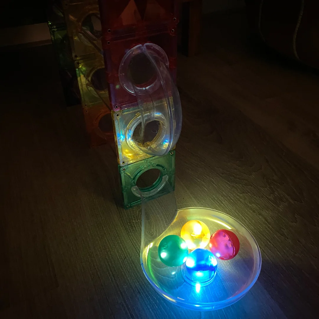 Cleverclixx Kuličková dráha Dazzling Lights Pack Intense - 100 ks