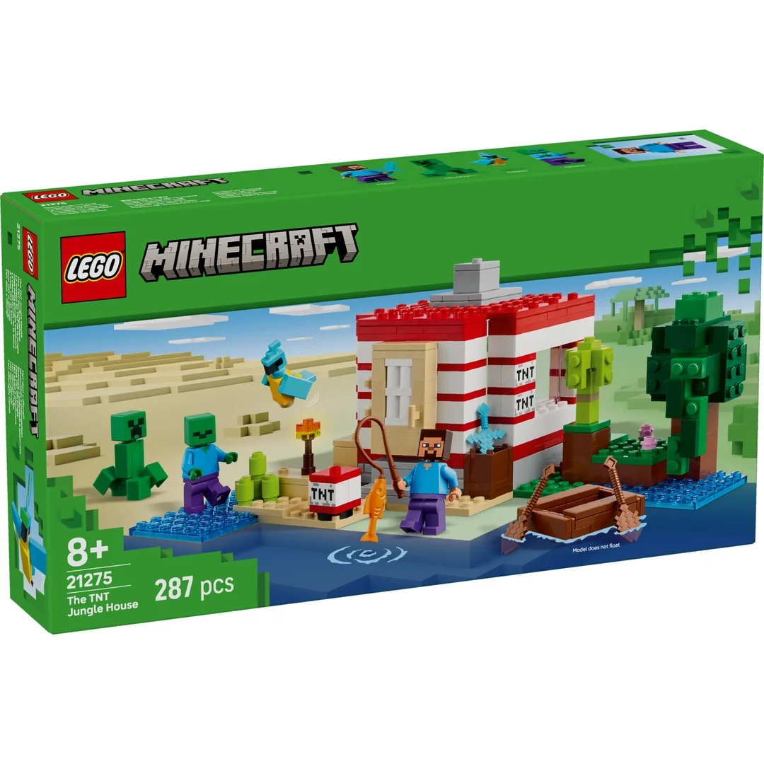LEGO® Minecraft® 21275 TNT dům v džungli