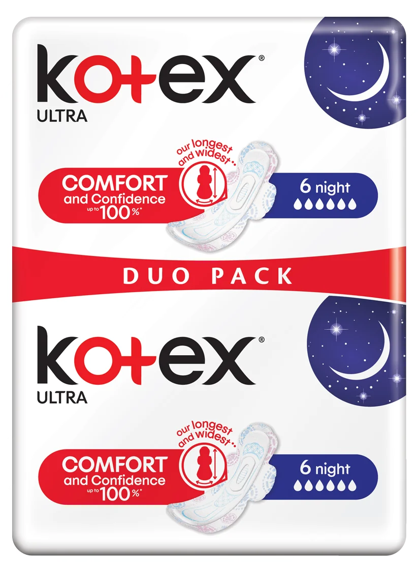 Kotex Ultra Night Duo pack 12 ks