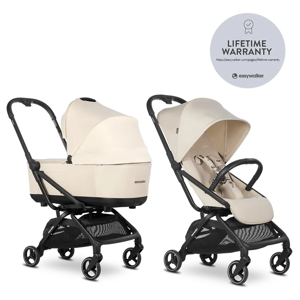 Easywalker Kočárek kombinovaný Rockey S Bright Taupe