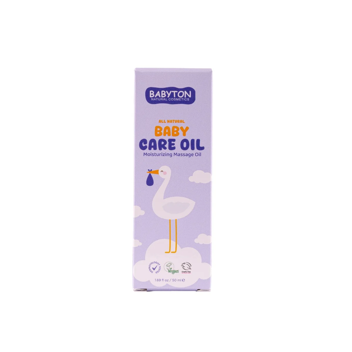 Babyton Přírodní pečující olej Baby 50 ml