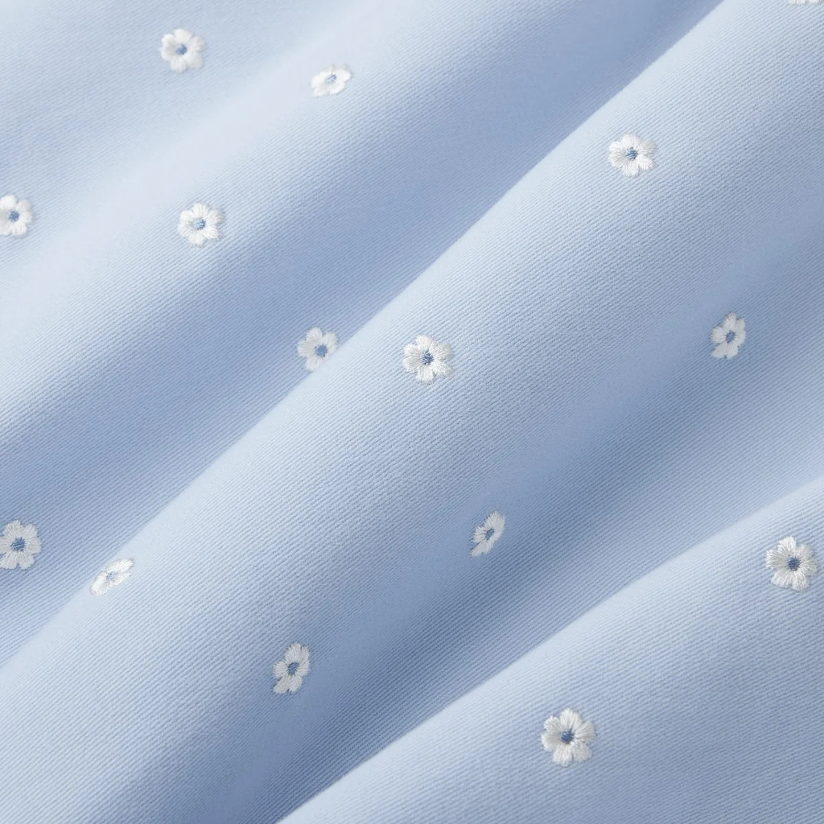 Ergobaby OMNI DELUXE Cotton nosítko Serene Blue Flowers