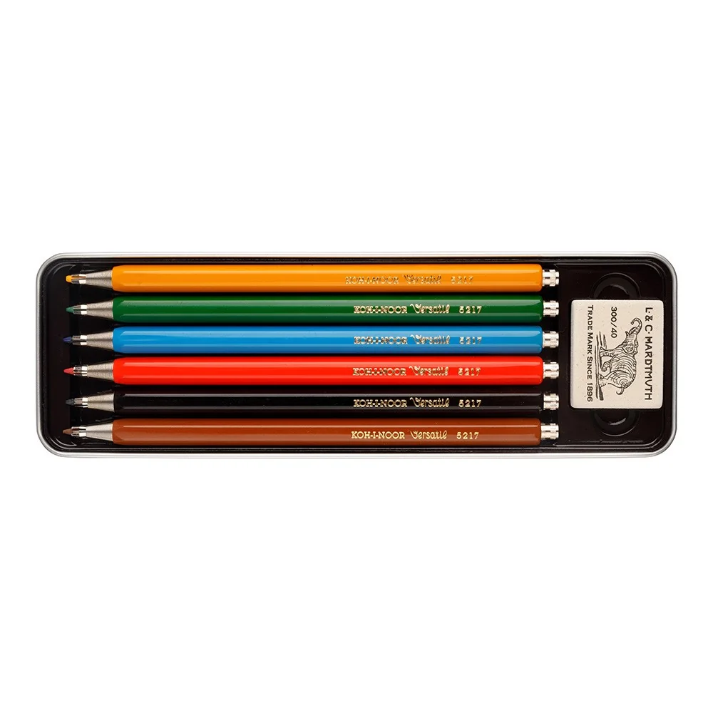 KOH-I-NOOR Souprava mechanických versatilek 2,0 mm + pryž