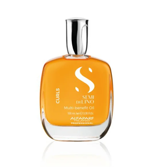 Alfaparf Milano Semi di Lino Curls Multi-Benefit Oil vlasový olej 100 ml