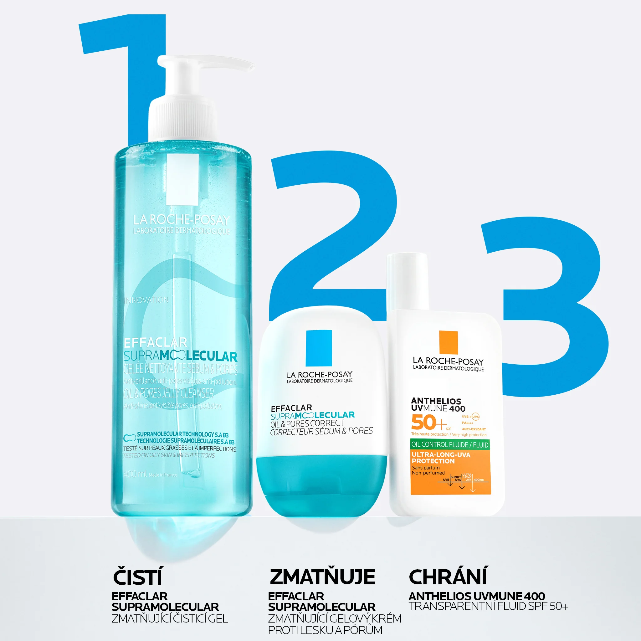 La Roche-Posay Effaclar Supramolecular gel 400 ml