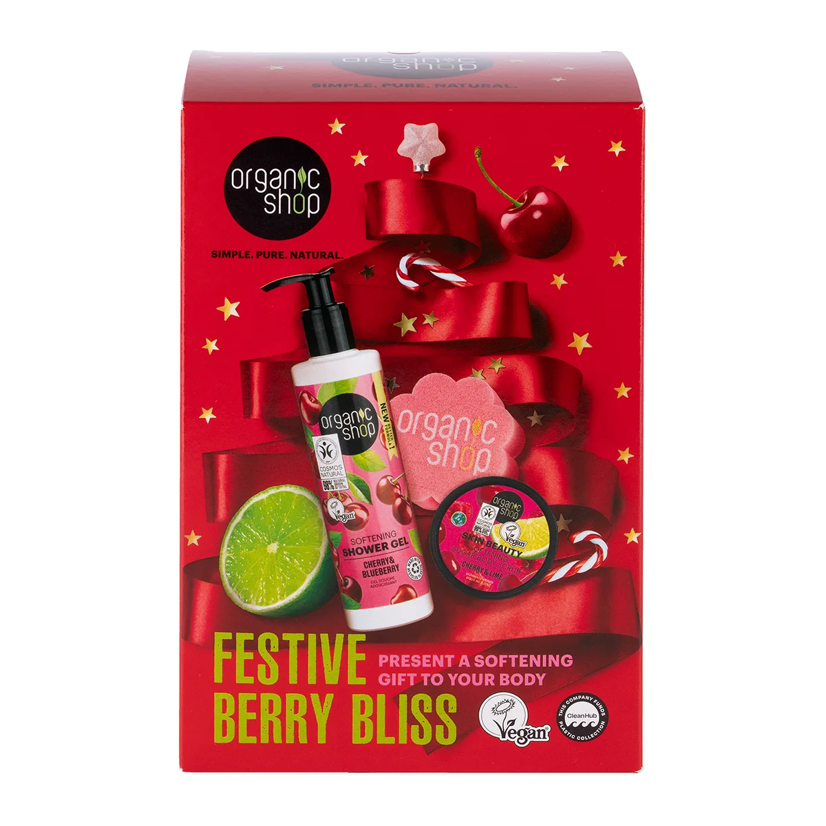 Organic Shop Festive Berry Bliss dárková sada
