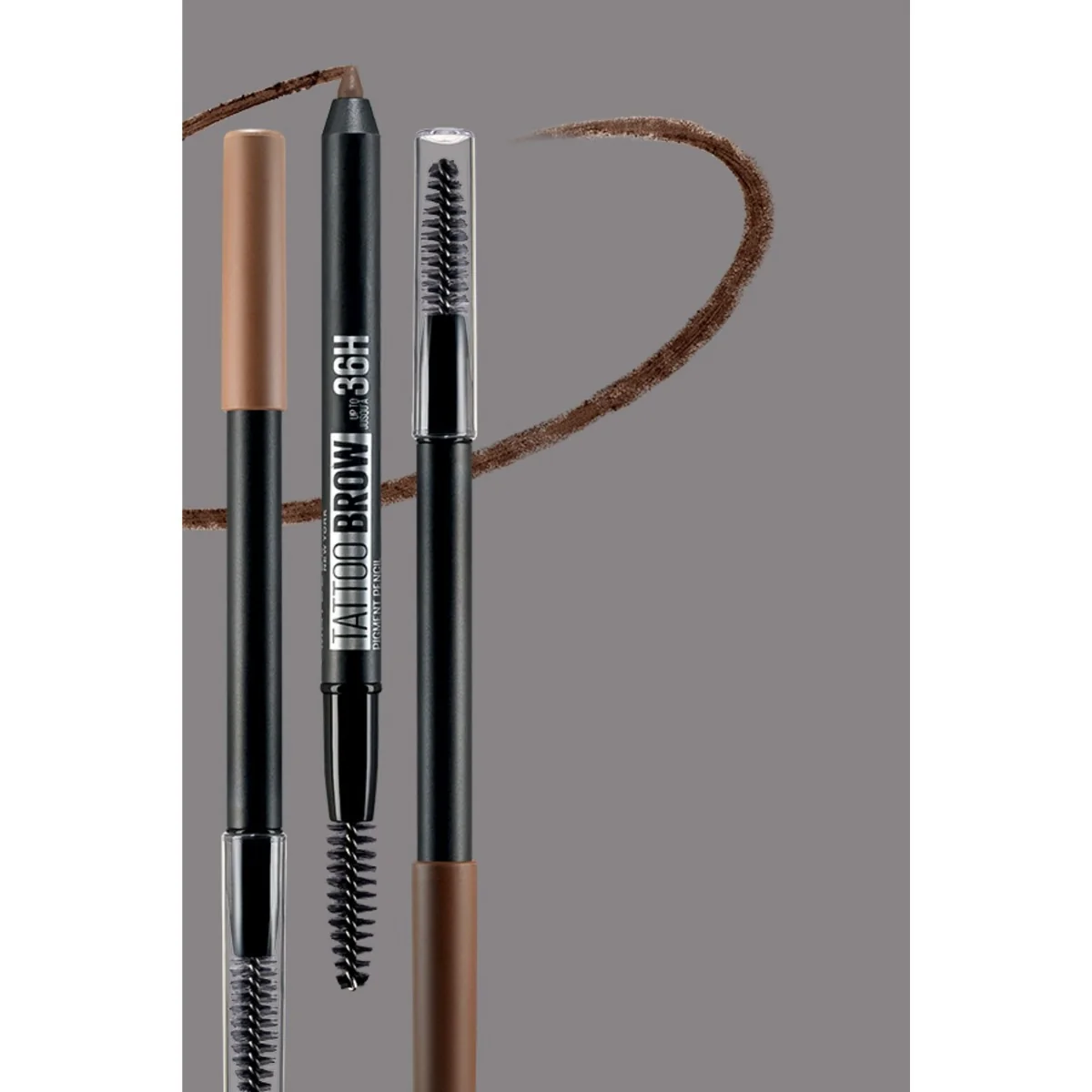 Maybelline Tattoo Brow 36h odstín 03 Soft Brown tužka na obočí 0,73 g