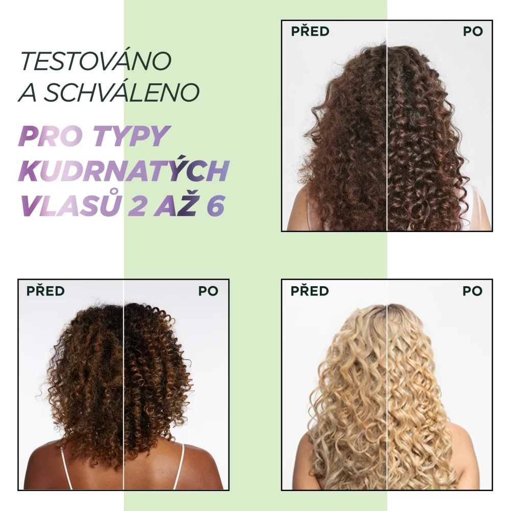 Garnier Fructis Curls Method šampon pro suché vlnité a kudrnaté vlasy 200 ml