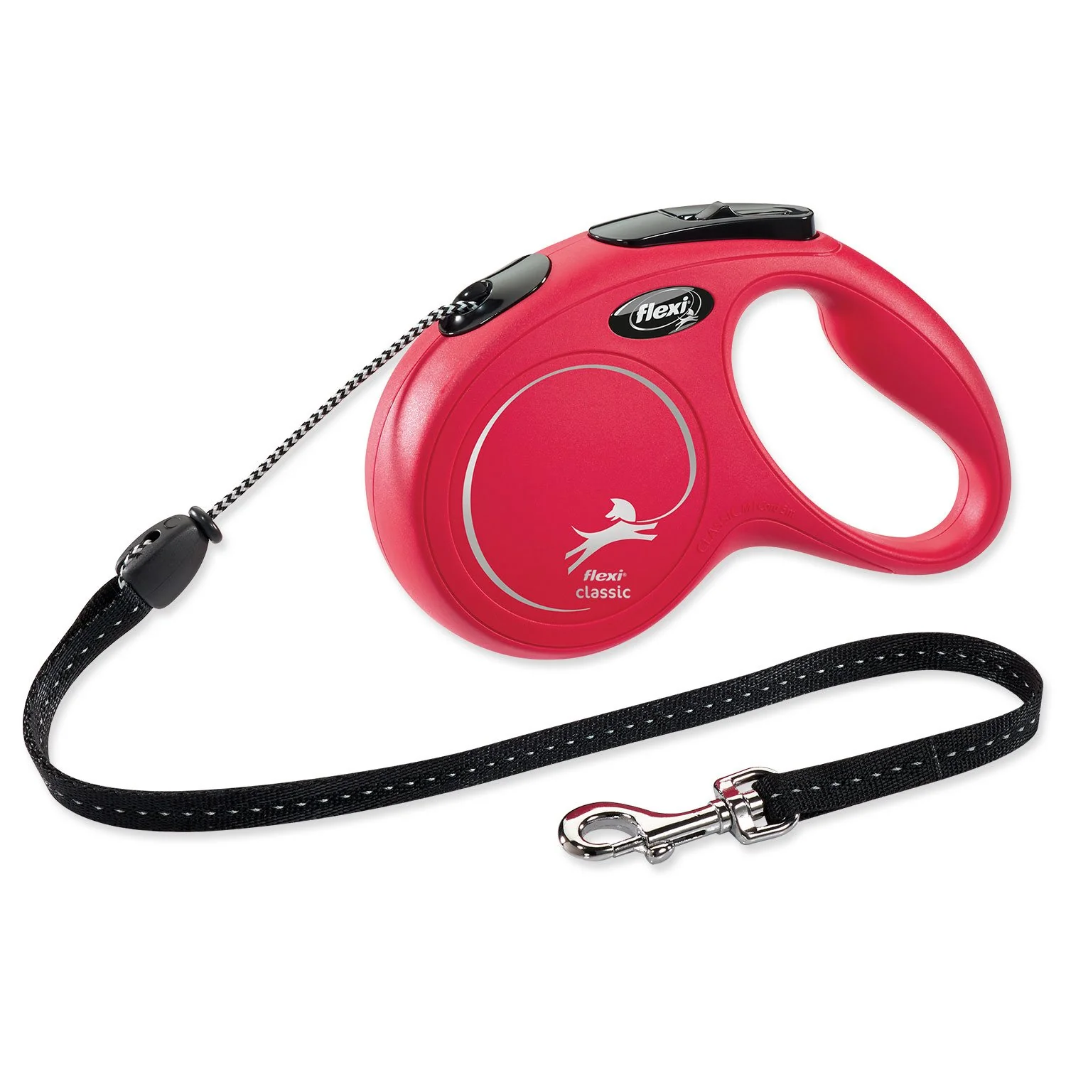 Flexi Vodítko Classic New lanko M červené 5m