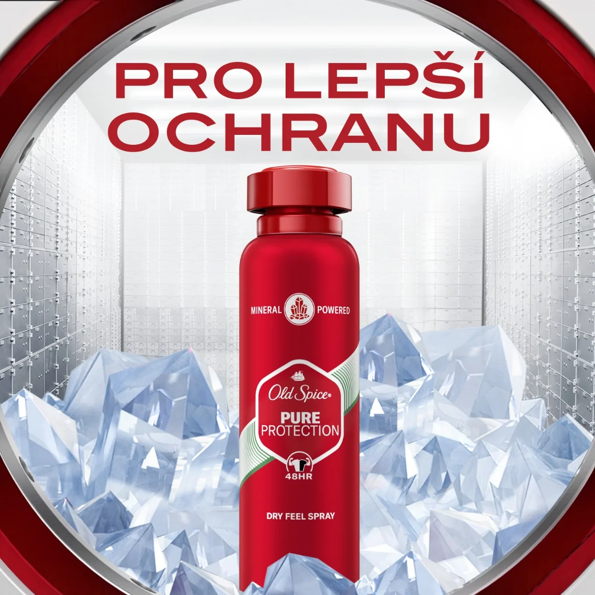 Old Spice Pure Protect Pánský deodorant ve spreji 200 ml