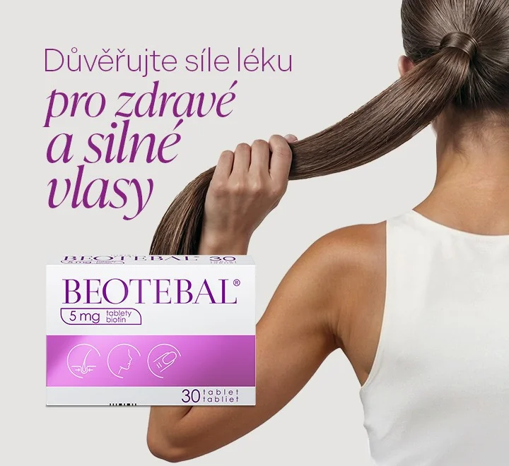 Důvěřujte síle léku. Pro zdravé a silné vlasy. Beotebal Důvěřujte síle léku. Pro zdravé a silné vlasy. Beotebal