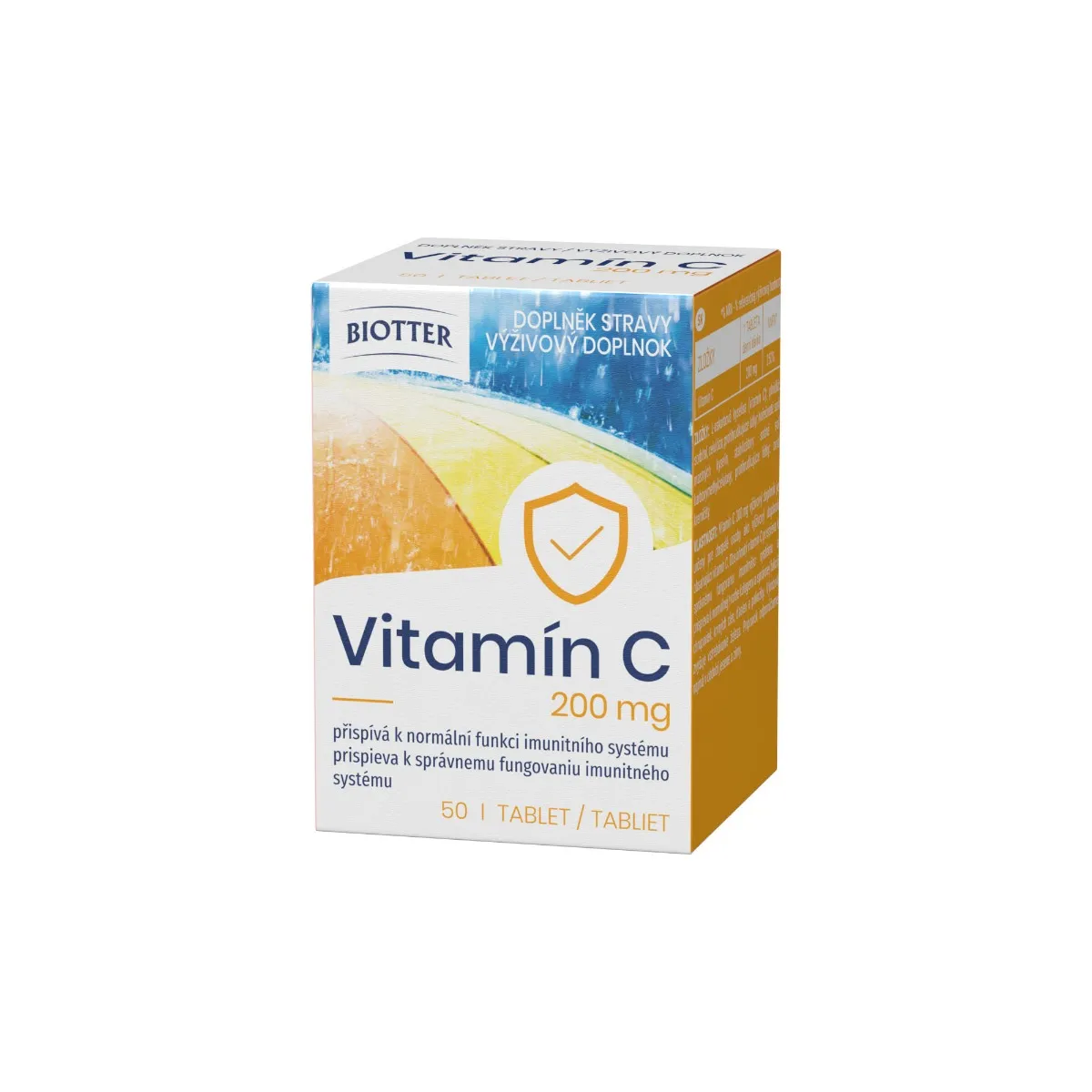 Biotter Vitamín C 200 mg