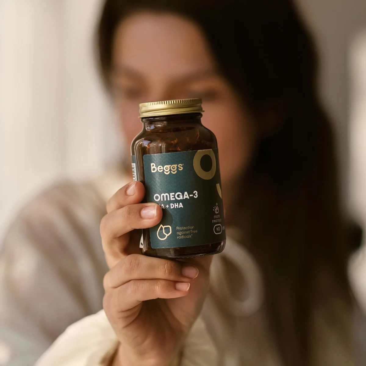 Beggs Omega-3 EPA+DHA 90 kapslí