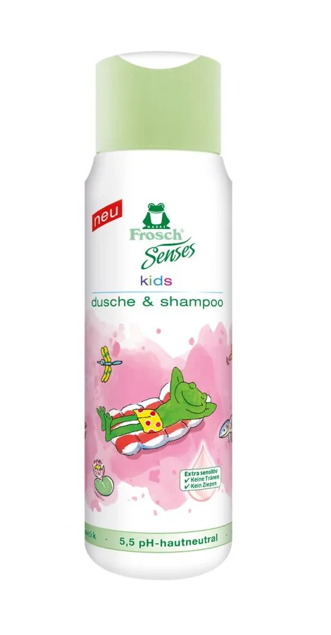 Frosch Senses Sprchový gel a šampon pro děti EKO 300 ml