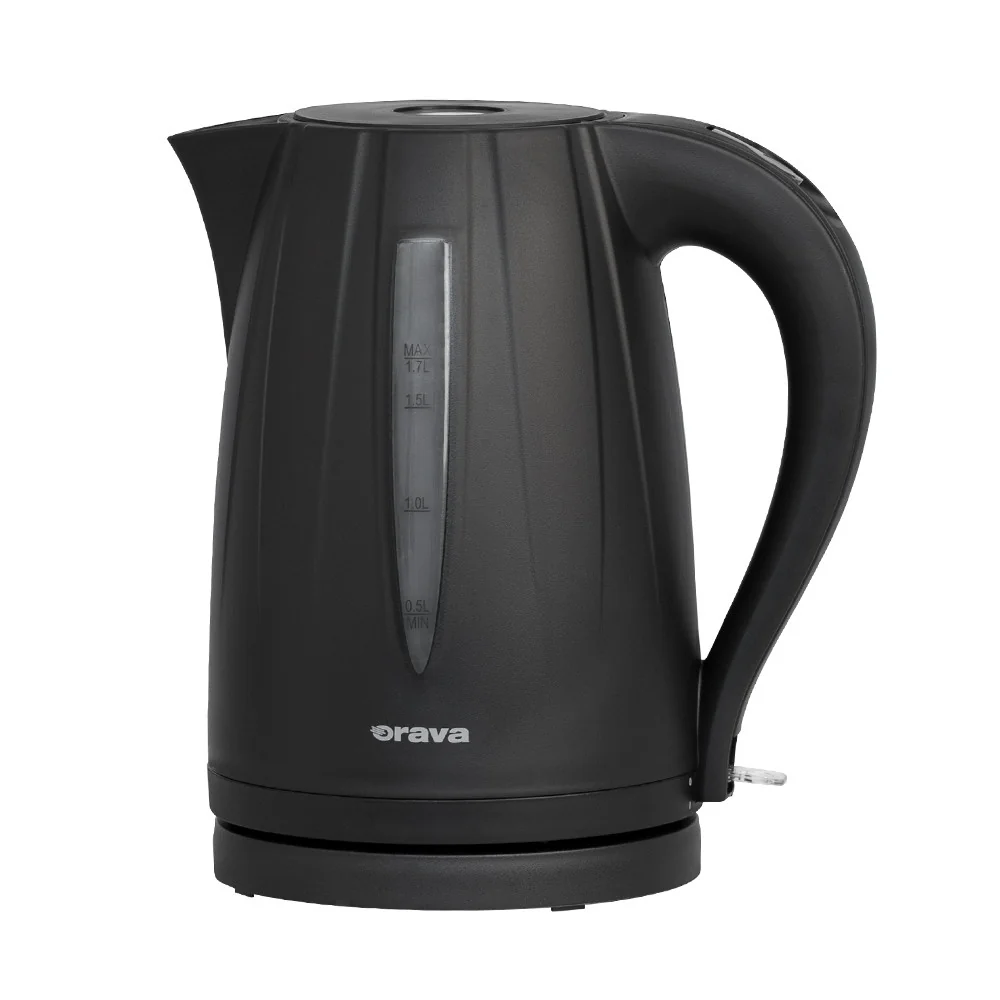 Orava Rychlovarná konvice 1,7 l, černá 