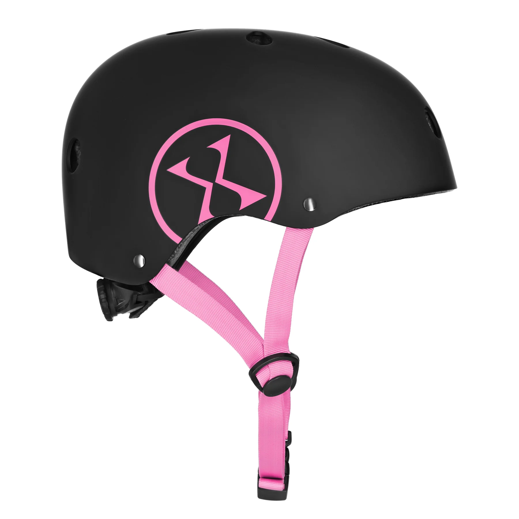 NILS EXTREME Helma MTW001-1 černo-růžová Velikost: S(52-56cm)