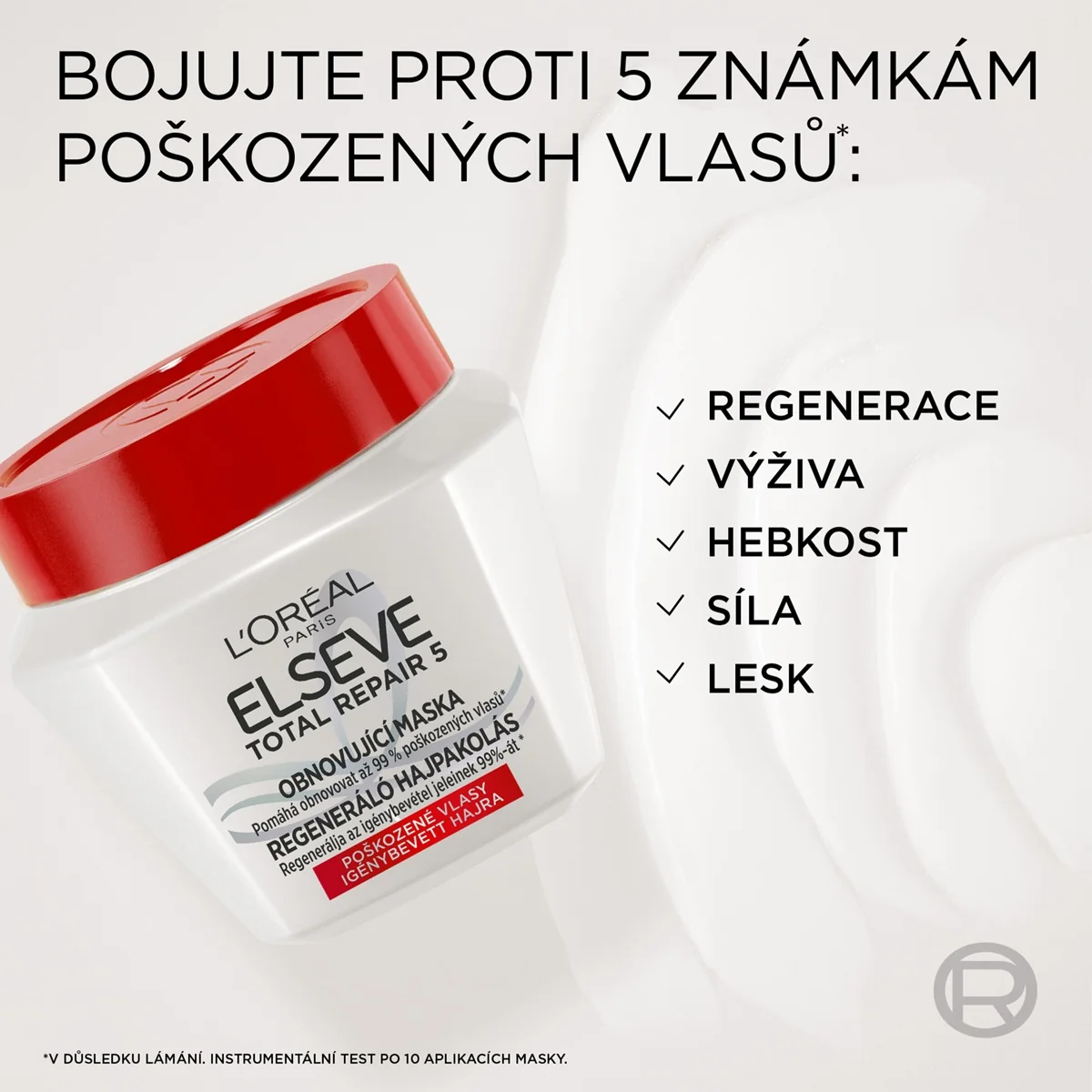 Loréal Paris Elseve Total Repair 5 obnovující maska 300 ml