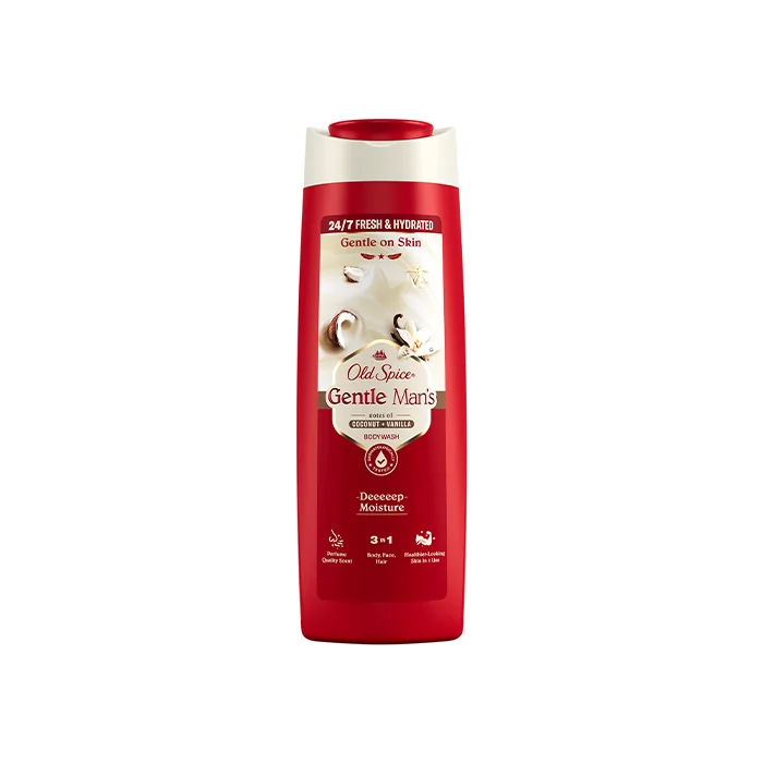 Old Spice Gentle Man's Kokos + Vanilka sprchový gel 3v1 400 ml