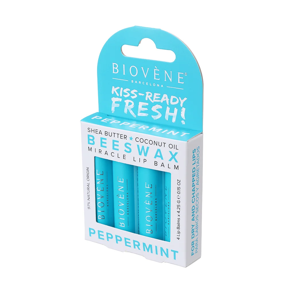 BIOVÉNE Kiss-Ready Fresh! balzám na rty 4 ks pepermint