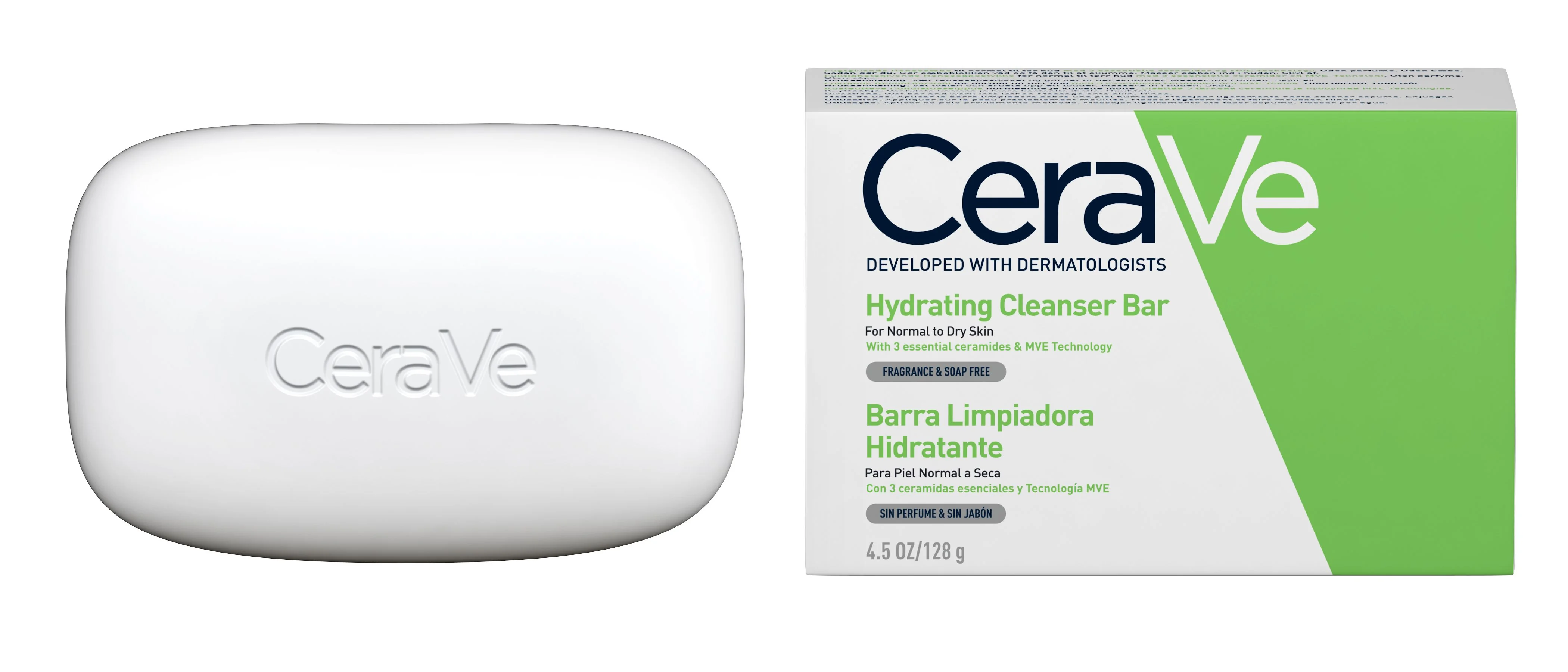 CeraVe Hydratační čisticí mýdlo v kostce 128 g