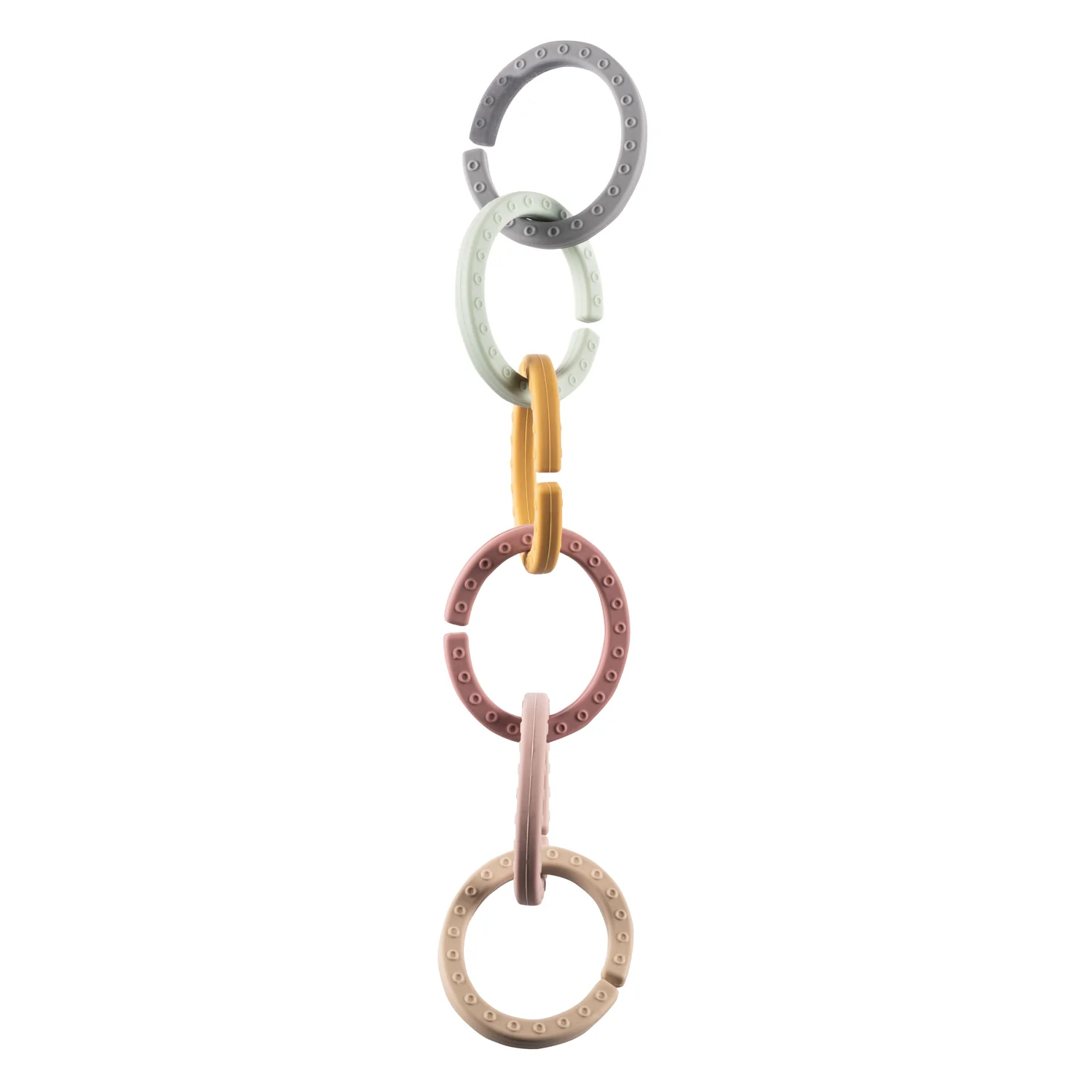 Zopa Silikonové multifunkční kroužky řetěz, Multicolor
