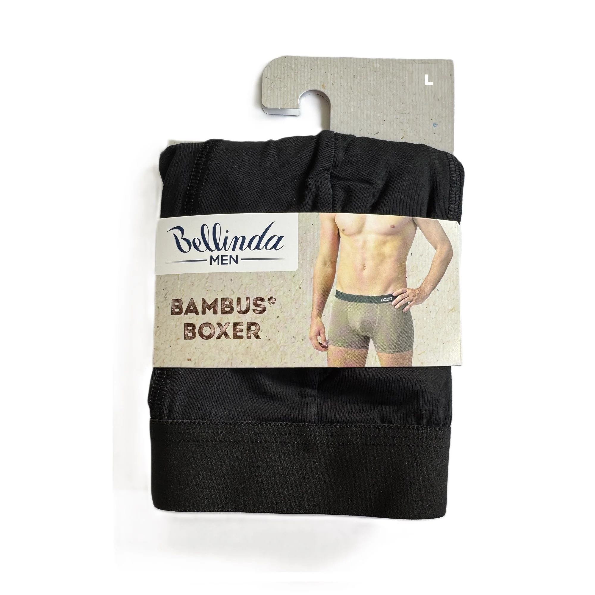 Bellinda Pánské bambusové boxerky vel. L 1 ks černé