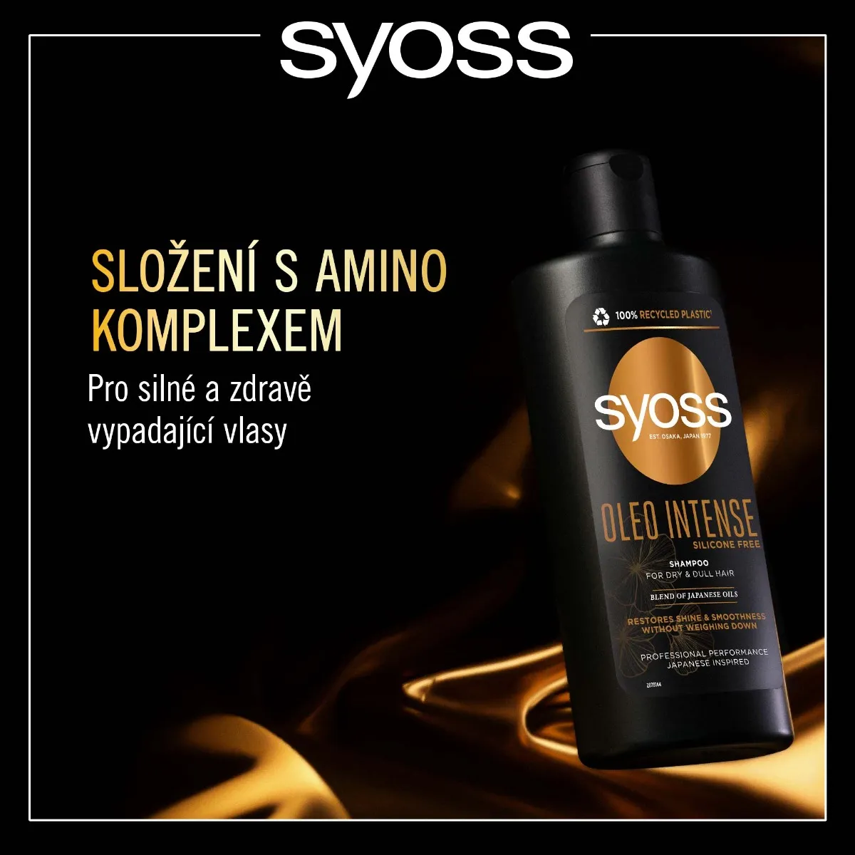 Syoss Oleo Intense šampon na suché vlasy 440 ml