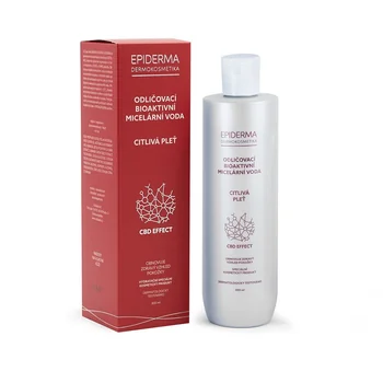 Epiderma Bioaktivní CBD micelární voda odličovací 300 ml