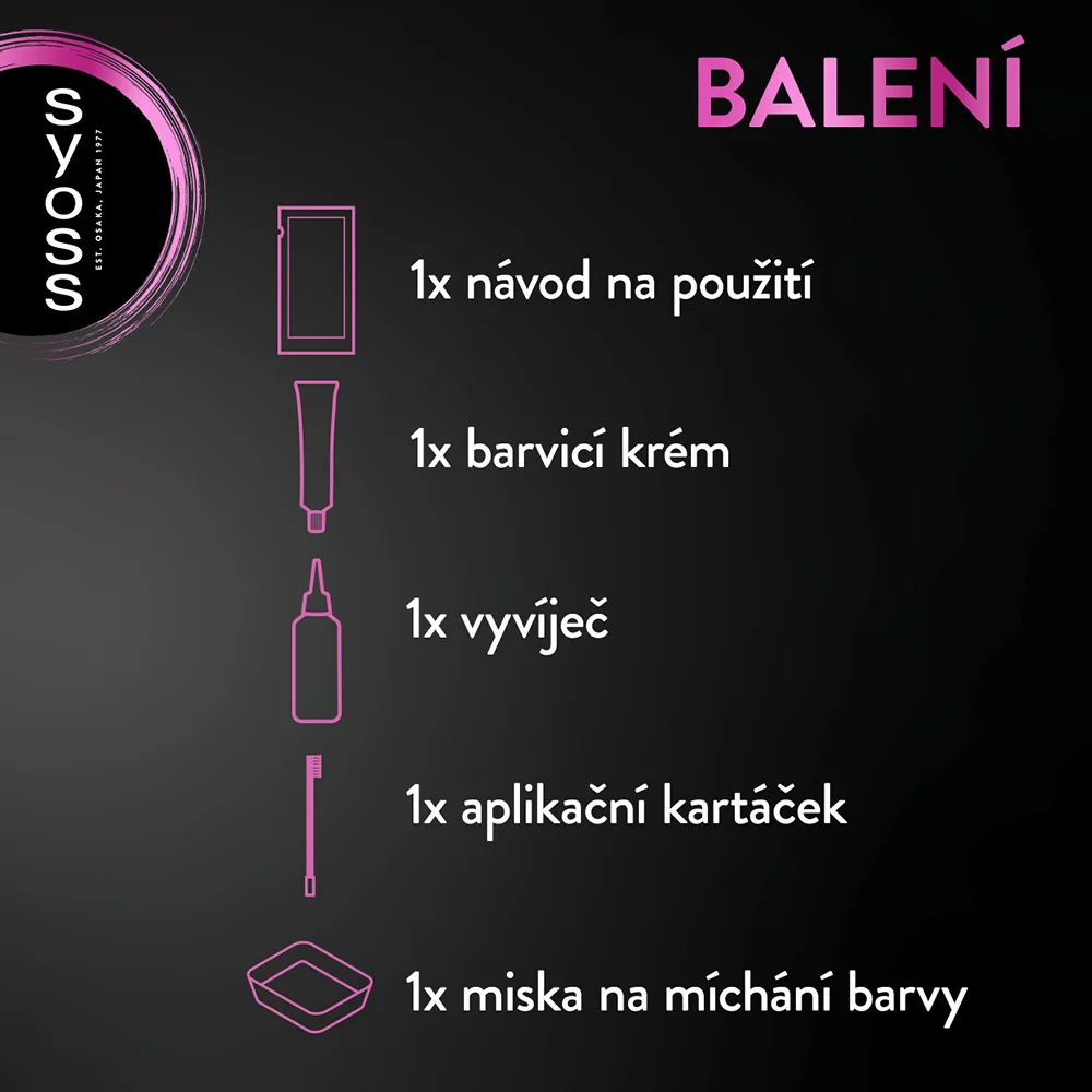 Syoss Brow Tint barva na obočí tmavě hnědá 17 ml